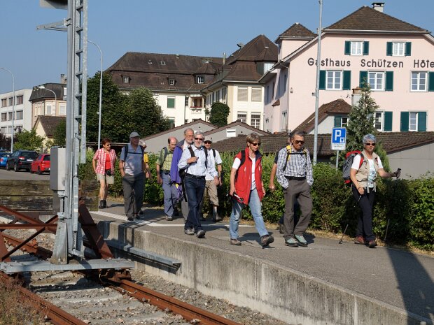 Wanderung Laufenburg-Oberbözberg Tourenleiter: Ueli Spillmann