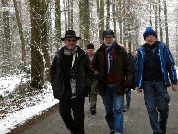 Steinbuehl Winterwanderung Fotograf: Oliver Szavits