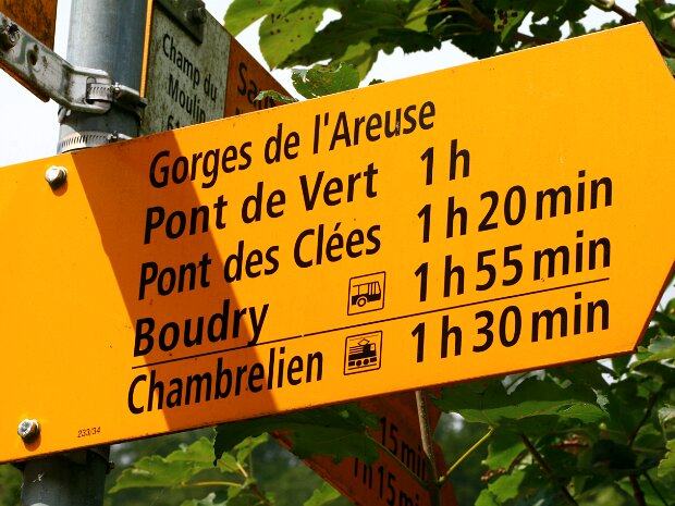 Gorges de l'Areuse Fotograf: Max Müller