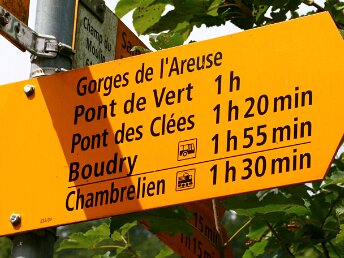 Gorges de l'Areuse Fotograf: Max Müller