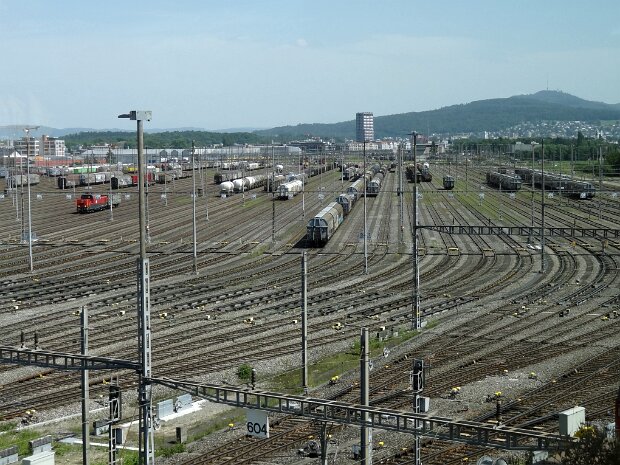 Rangierbahnhof Limmattal Fotograf: Jörg Wochele