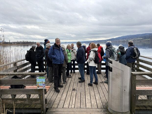 Winterwanderung Greifensee Fotograf: Guido Kühne