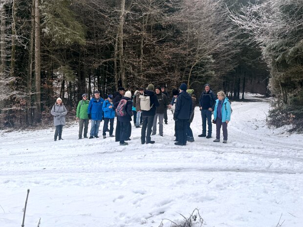 Winterwanderung Steinenbühl Fotograf: Bruno Vonarburg